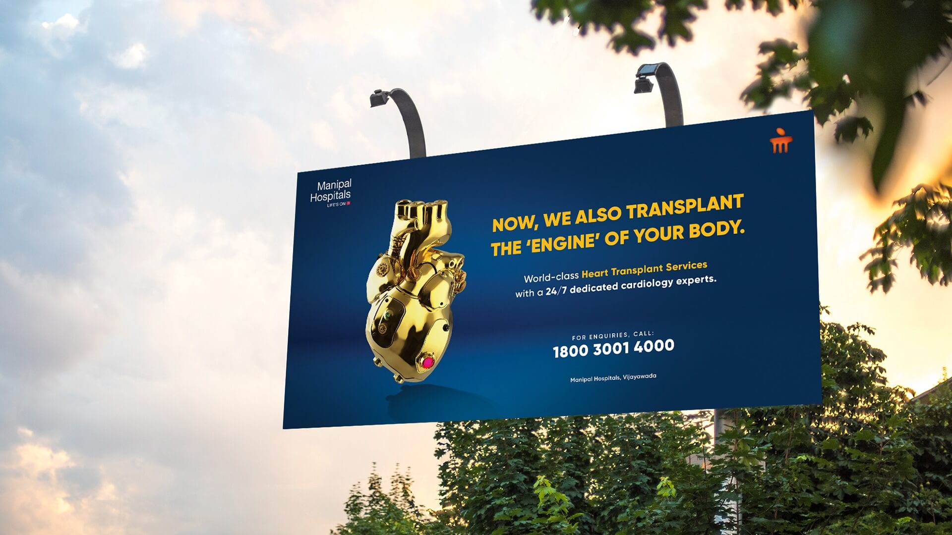 Outdoor. Made Clear. - Hospital Manipal (Print & OOH)