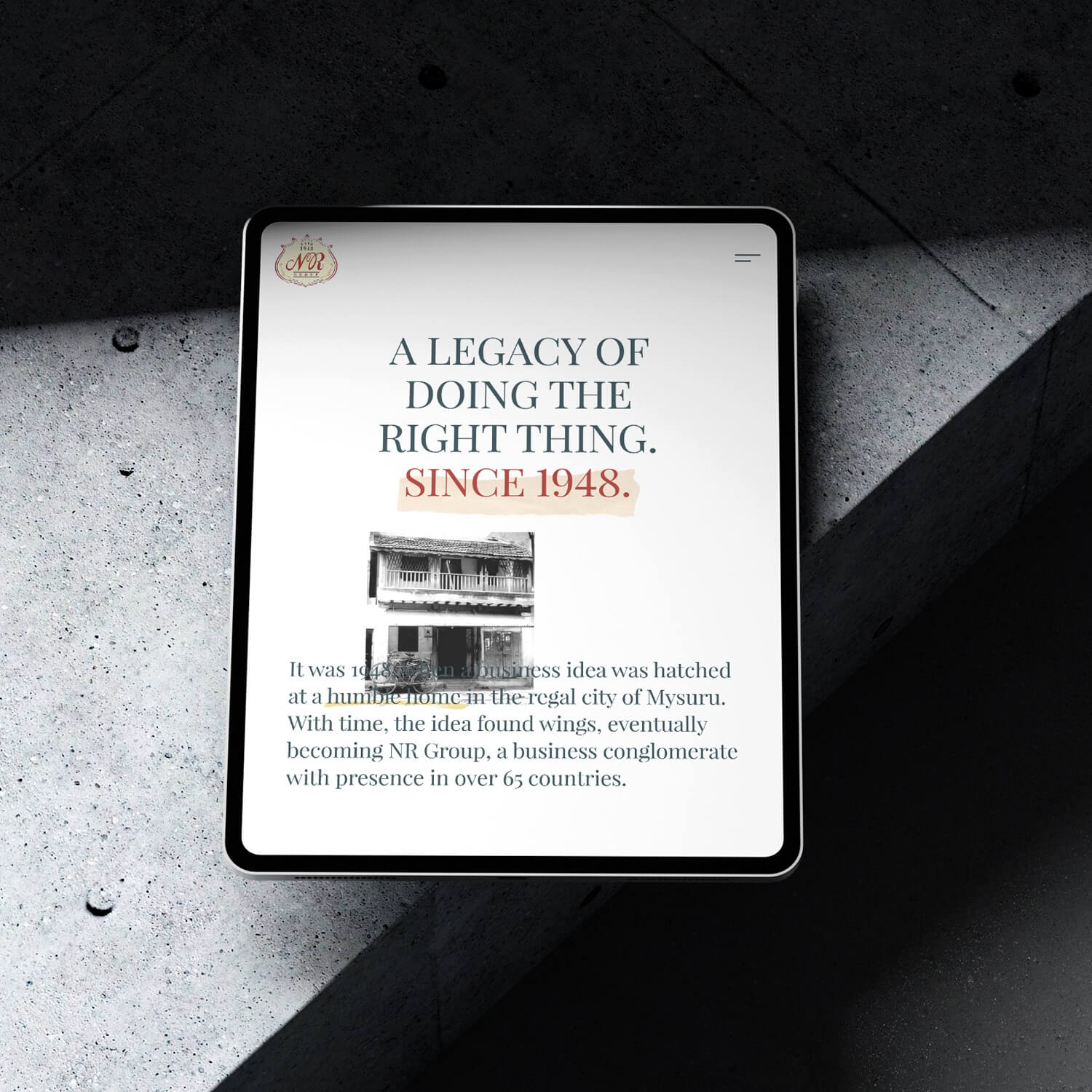 N Ranga Rao & Sons Website