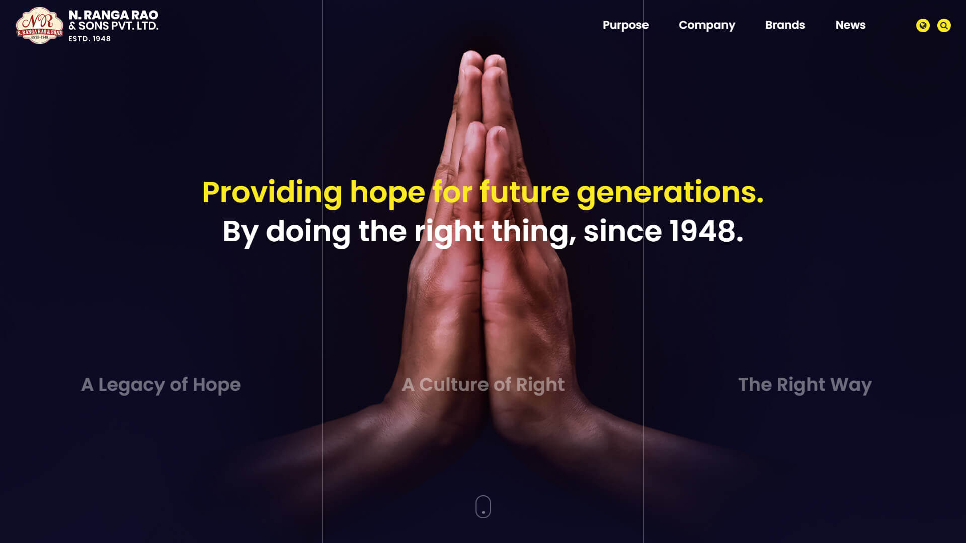 N Ranga Rao & Sons Website