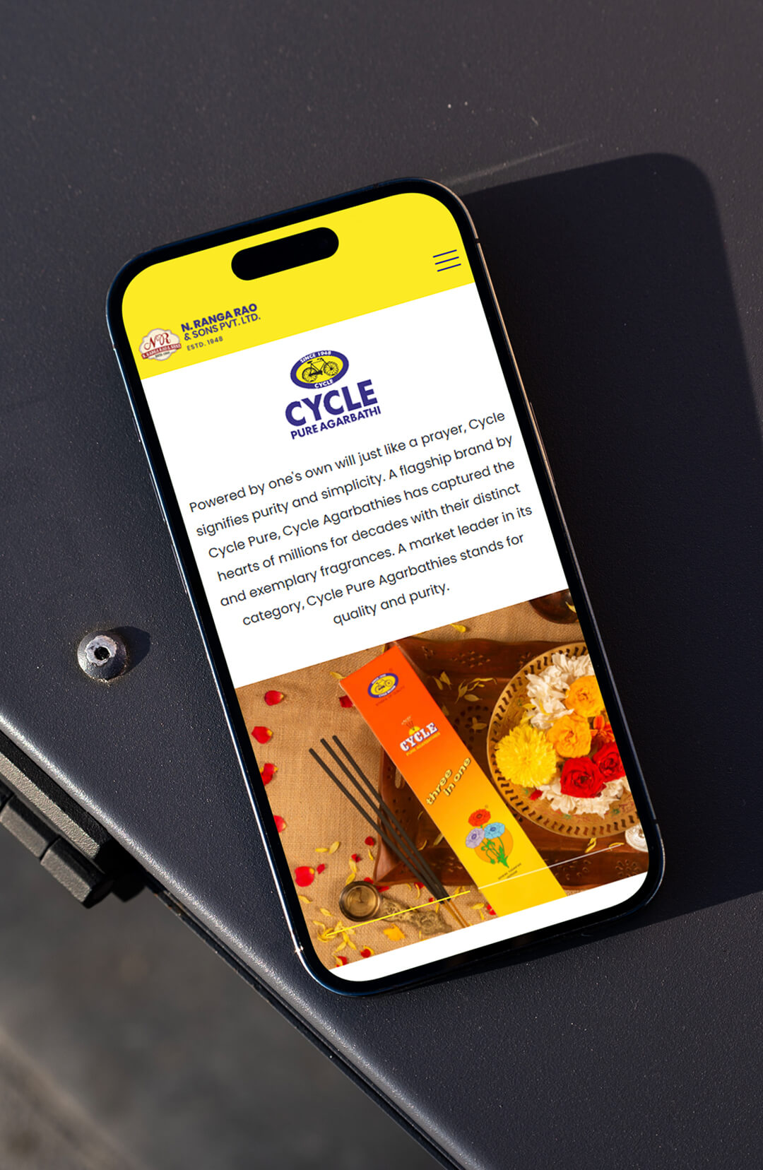 N Ranga Rao & Sons Website