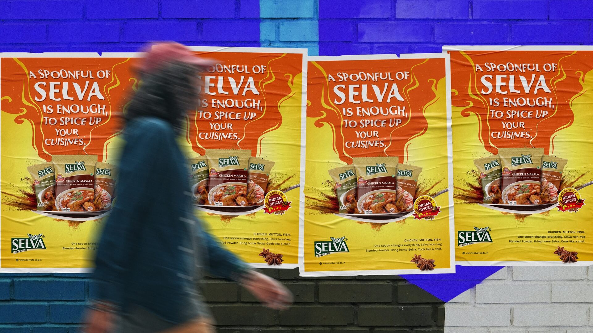 Packs A Punch. - Selva Foods (Print & OOH)