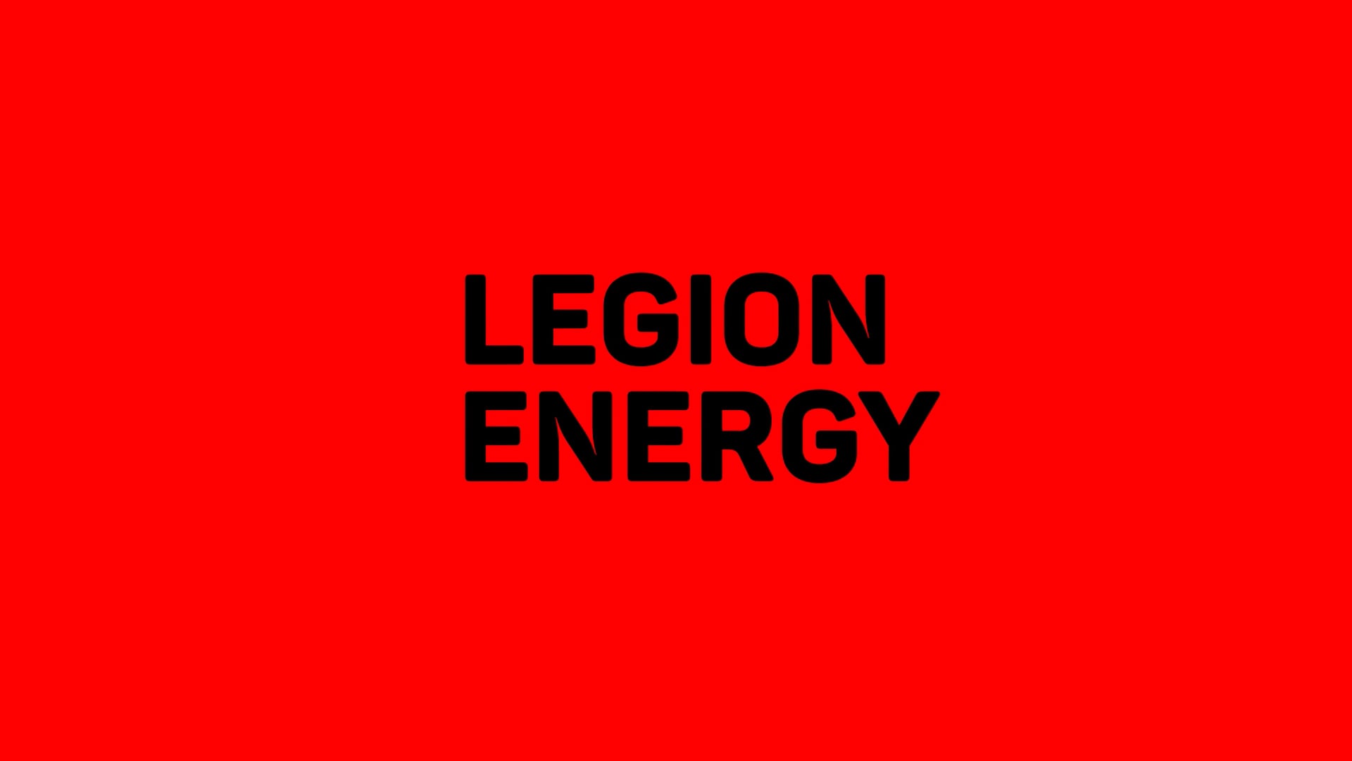 Legion Energy Logo Formation